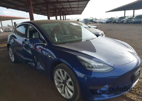 2019 Tesla Model 3 из США, поврежденный, VIN 5YJ3E1EA7KF447063